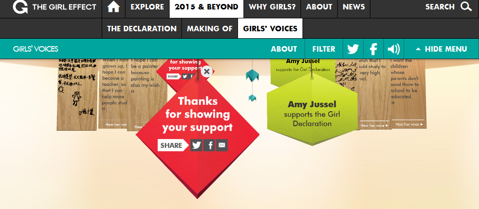 girl effect screenshot